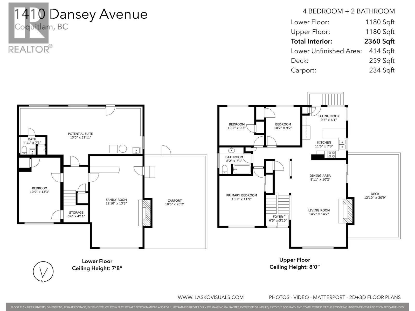 1410 Dansey Avenue, Coquitlam, BC