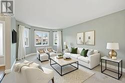 Virtually Staged Living Room -