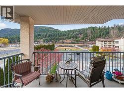 Balcony off the primary -