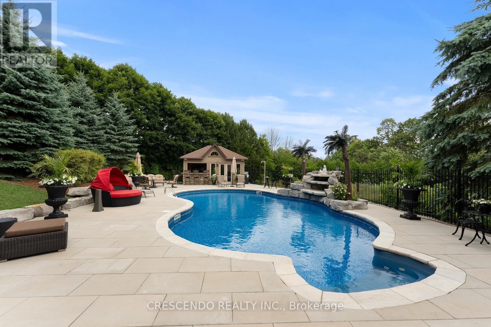 2 Prince Adam Court, King, ON - Outdoor With In Ground Pool With Backyard