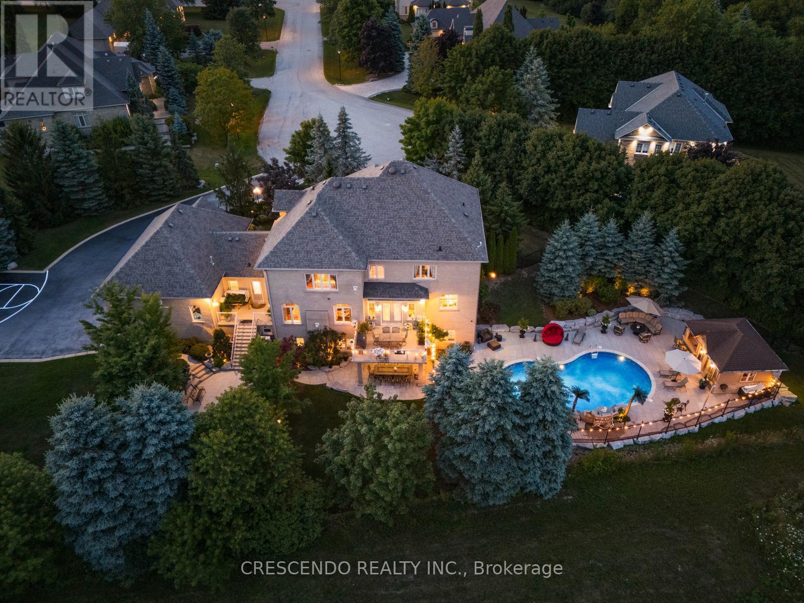 2 Prince Adam Court, King, ON - Outdoor With In Ground Pool With View