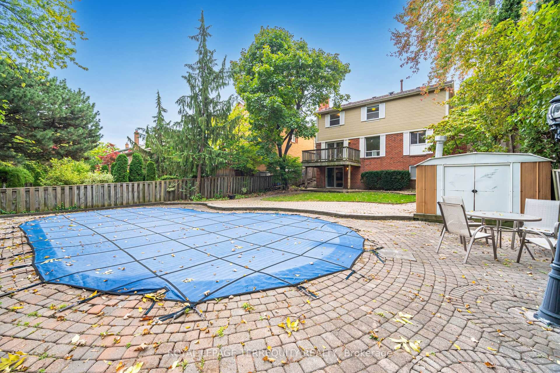 4085 Wheelwright Crescent, Mississauga, ON - Outdoor With In Ground Pool With Deck Patio Veranda With Backyard