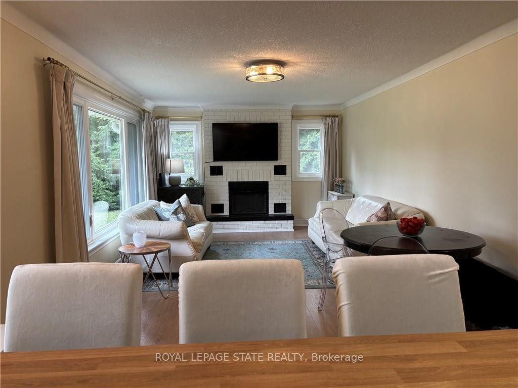 104 Diltz Road, Haldimand, ON - Indoor Photo Showing Living Room With Fireplace