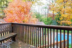 View from master bedrm balcony -