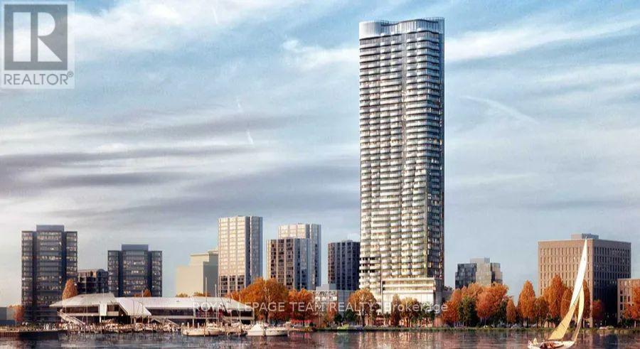 2302 - 805 Carling Avenue, Ottawa, ON - Outdoor With Body Of Water With Facade