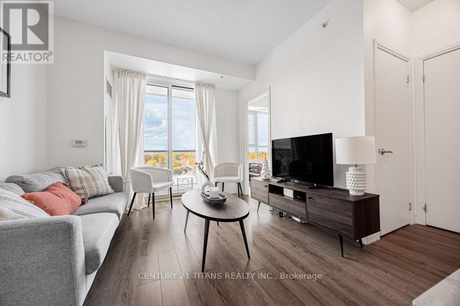 1022 - 22 East Haven Drive, Toronto, ON - Indoor Photo Showing Living Room