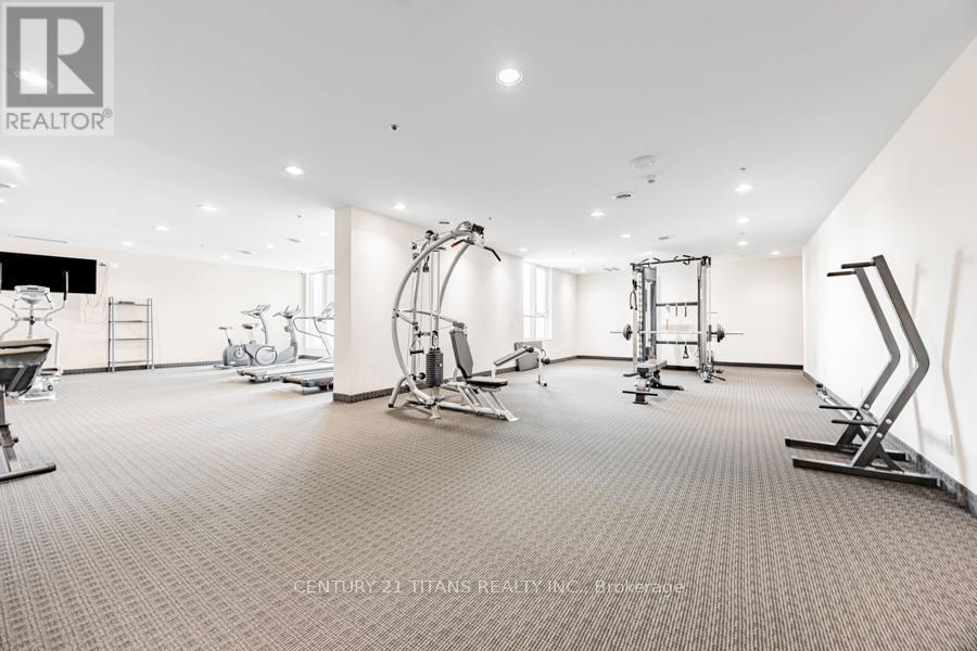 1022 - 22 East Haven Drive, Toronto, ON - Indoor Photo Showing Gym Room
