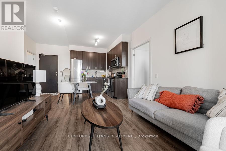 1022 - 22 East Haven Drive, Toronto, ON - Indoor Photo Showing Living Room