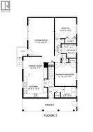 Main Level Floor Plan -