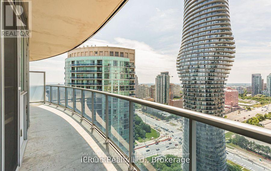 2807 - 80 Absolute Avenue W, Mississauga, ON - Outdoor With Balcony