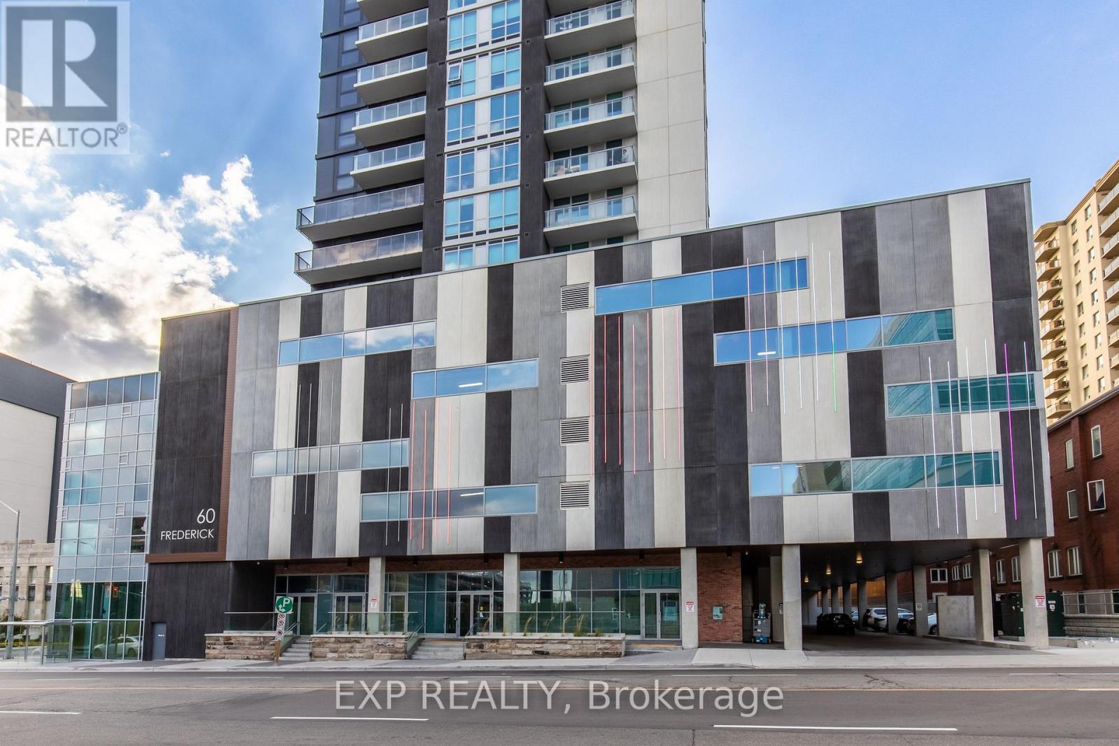 3908 - 60 Frederick Street, Kitchener, ON - Outdoor With Facade