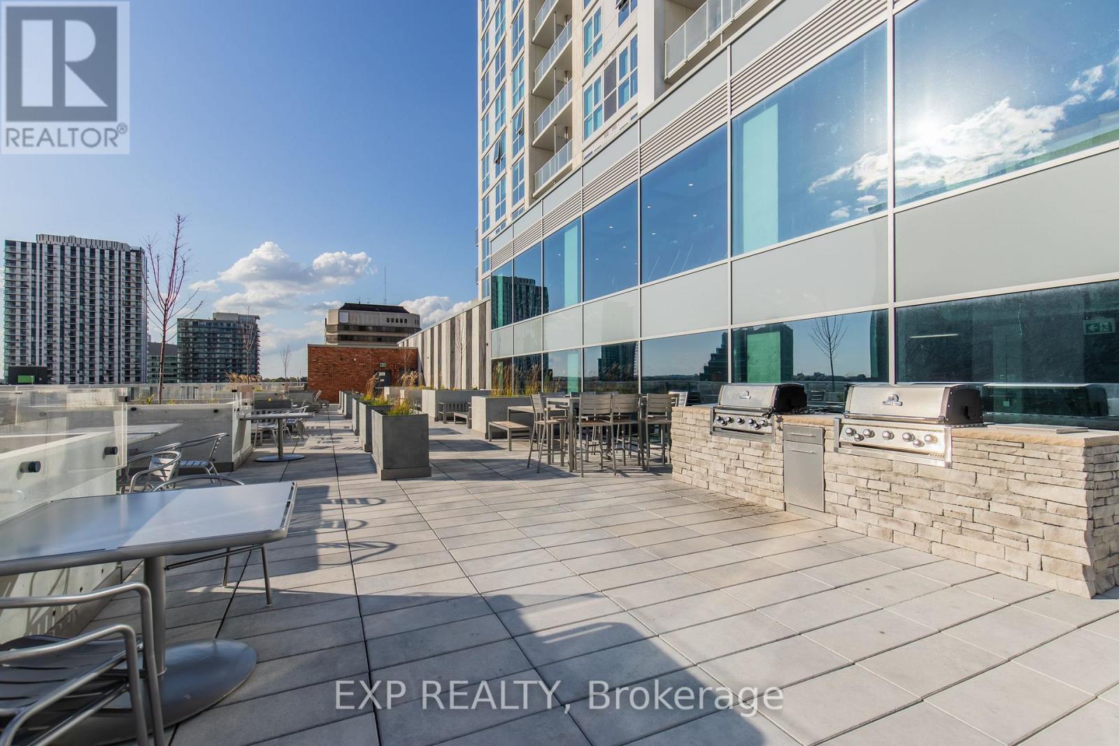 3908 - 60 Frederick Street, Kitchener, ON - Outdoor With Deck Patio Veranda