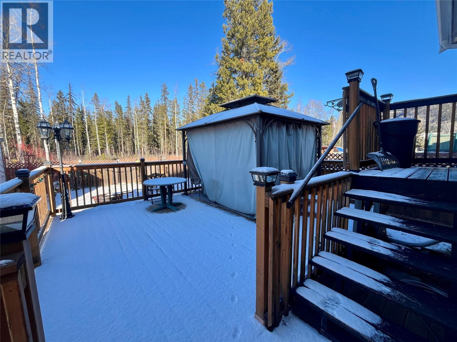 215 Peace River Crescent, Tumbler Ridge, BC - Outdoor With Deck Patio Veranda