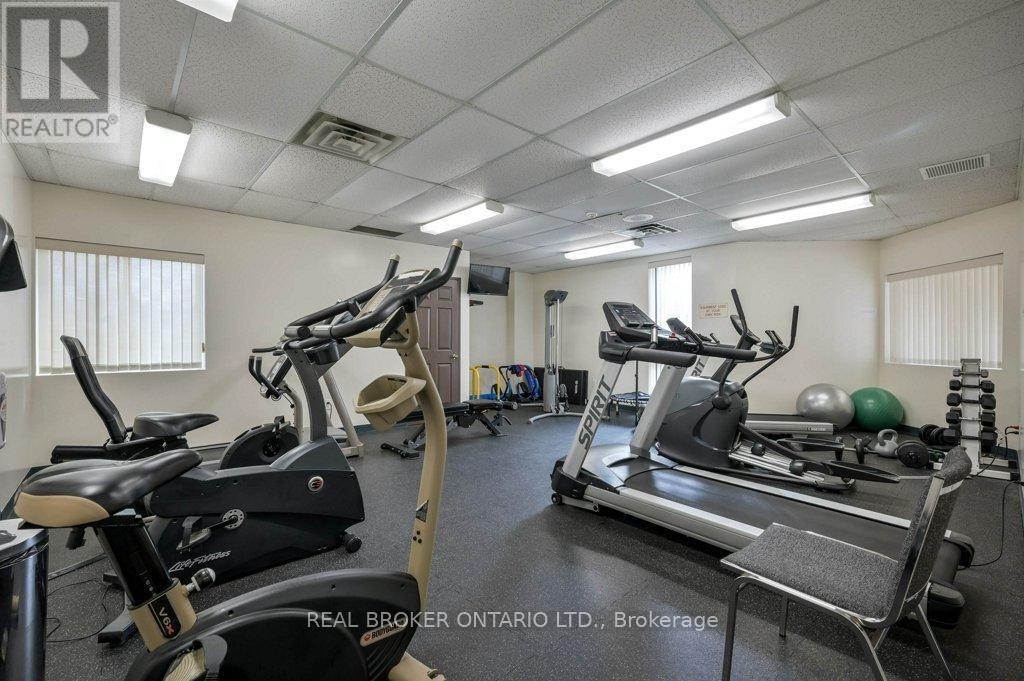 101 - 265 Westcourt Place, Waterloo, ON - Indoor Photo Showing Gym Room
