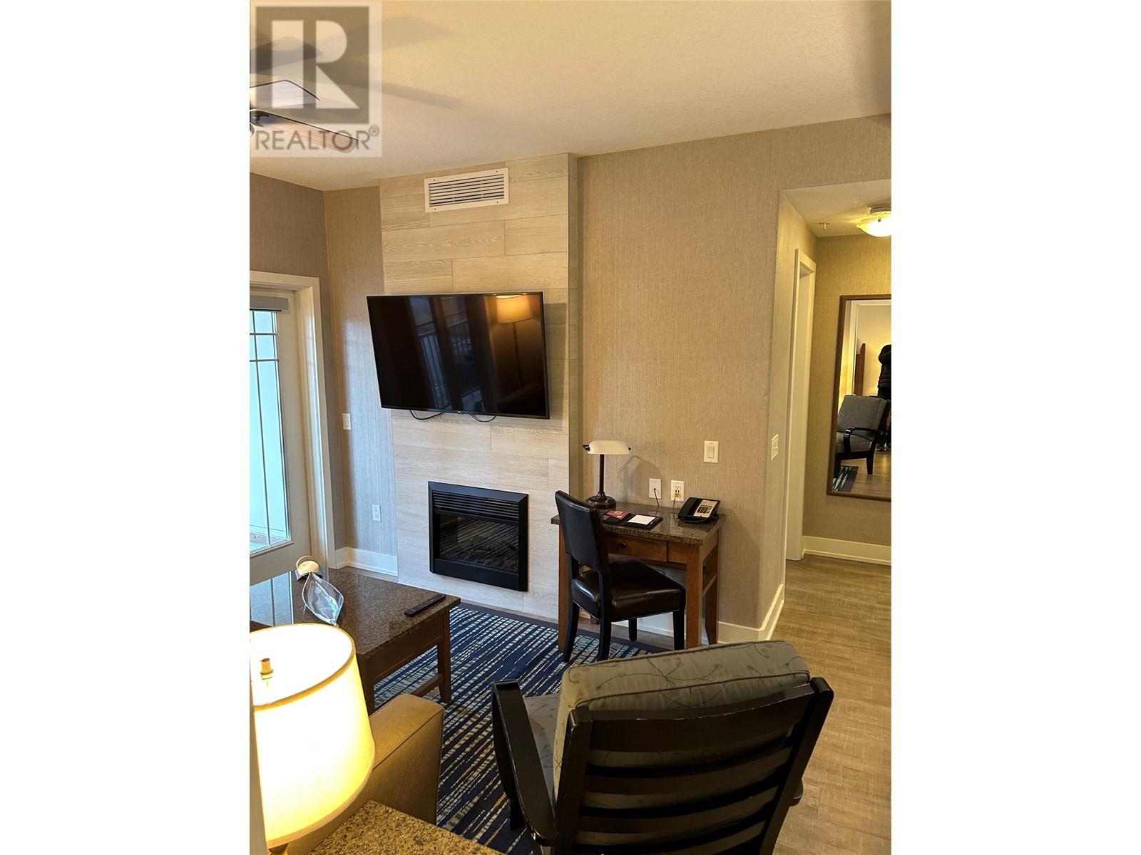 1200 Rancher Creek Road Unit# 122B, Osoyoos, BC - Indoor With Fireplace