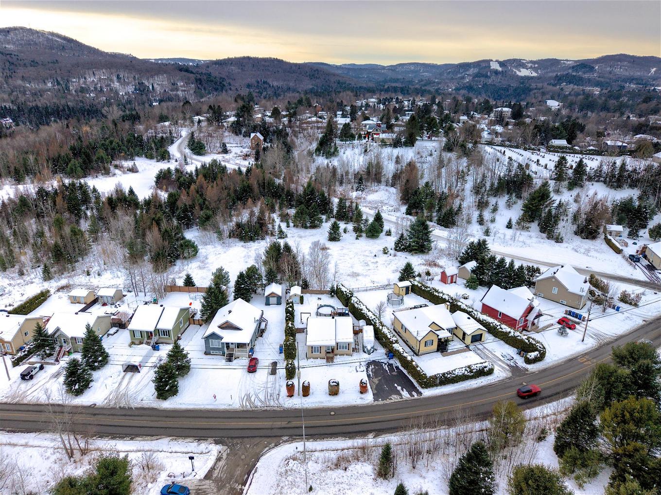 Aerial photo - 842 Boul. Des Monts, Sainte-Adèle, QC - Outdoor With View