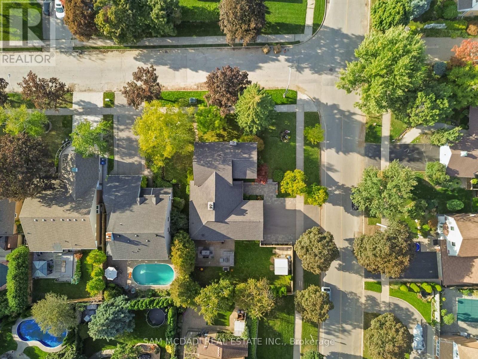 2480 Parmeer Drive, Mississauga, ON - Outdoor With View