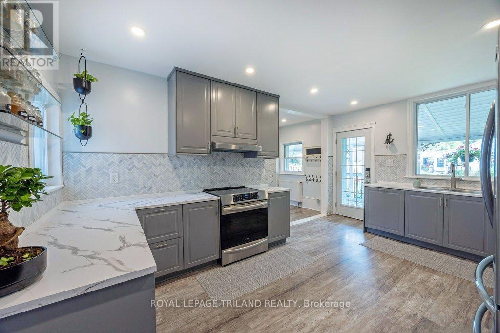 217 Shackleton Line, Dutton/Dunwich (Dutton), ON - Indoor Photo Showing Kitchen