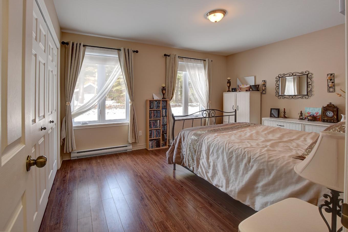 Primary bedroom - 3905 Ch. Vincent-Massey, Rawdon, QC - Indoor Photo Showing Bedroom