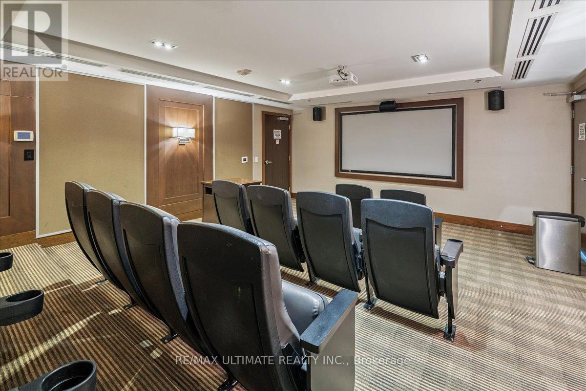 Theatre-Style Media Room - 110 - 2480 Prince Michael Drive, Oakville, ON - Indoor