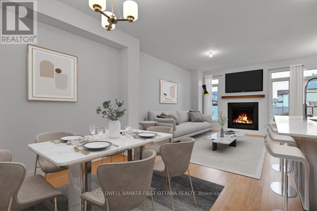 2305 Goldhawk Drive, Ottawa, ON - Indoor With Fireplace