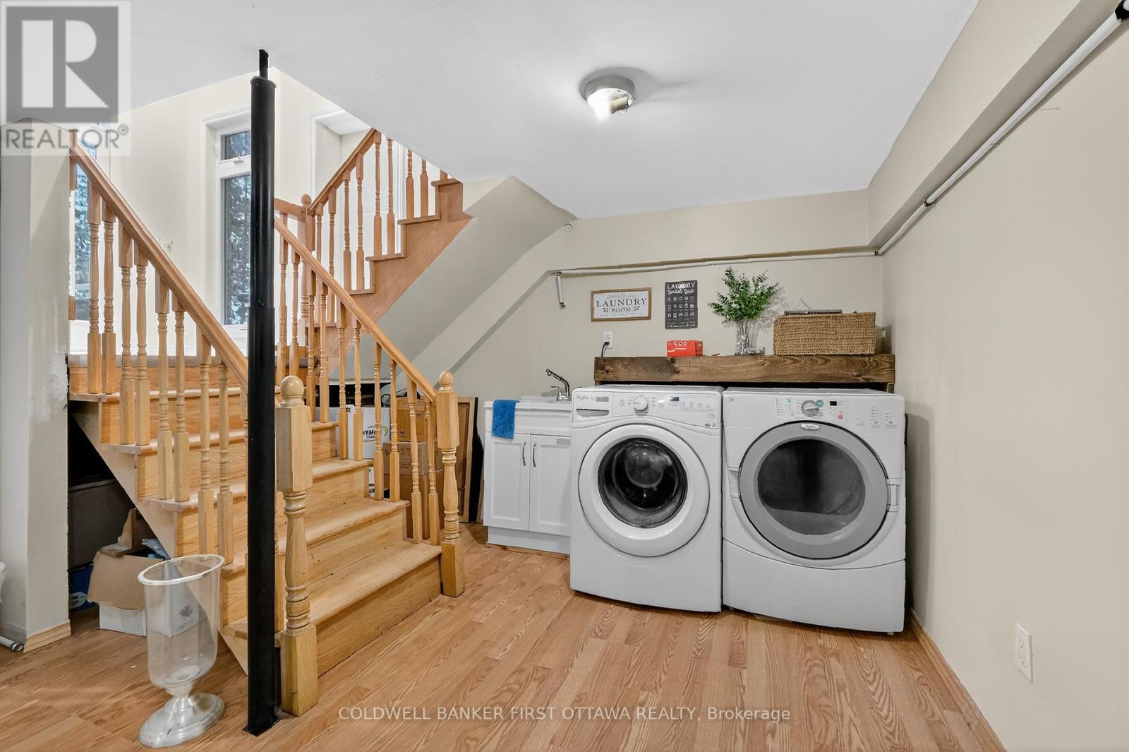 Lower Level Laundry - 1110 Dunning Road, Ottawa, ON - Indoor Photo Showing Laundry Room