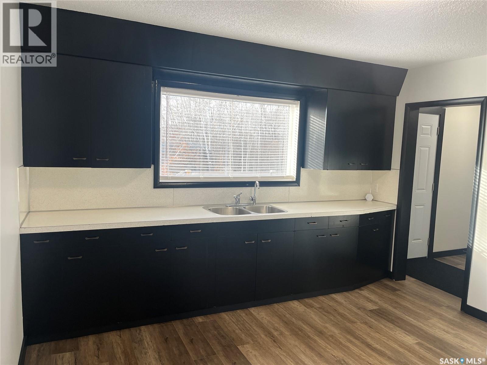 405 Nelson Avenue, Rose Valley, SK - Indoor Photo Showing Kitchen With Double Sink