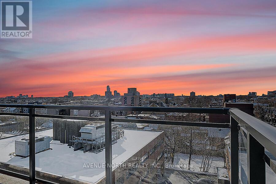 717 - 10 James Street, Ottawa, ON - Outdoor With Balcony With View