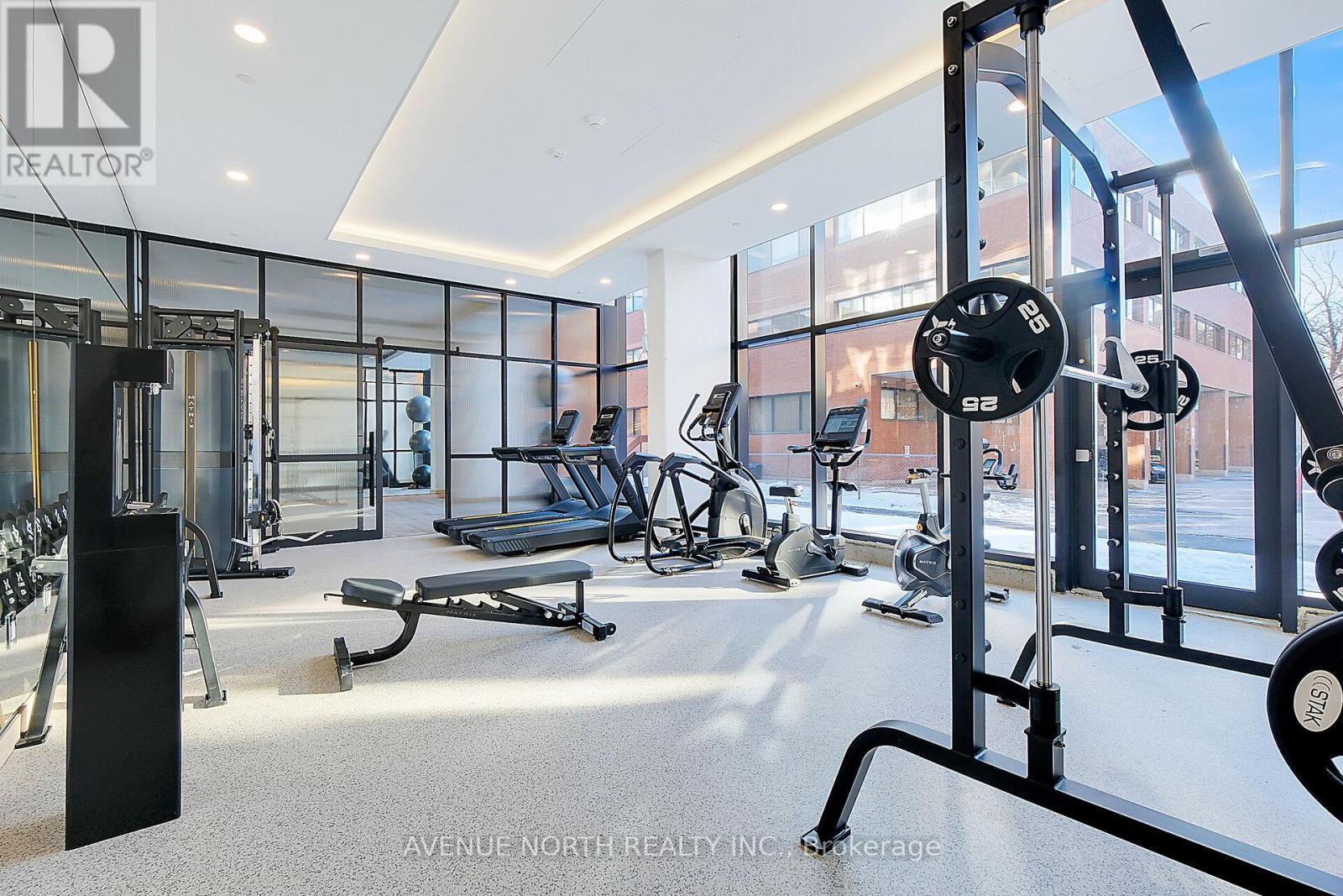 717 - 10 James Street, Ottawa, ON - Indoor Photo Showing Gym Room