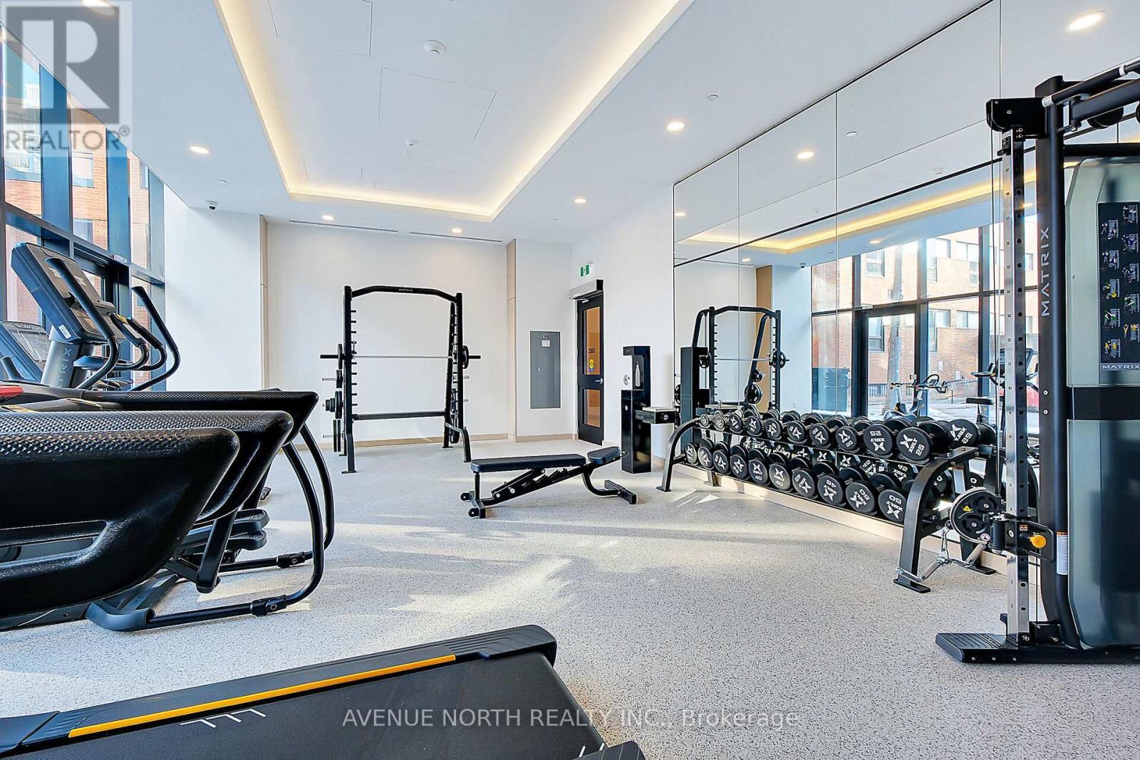 717 - 10 James Street, Ottawa, ON - Indoor Photo Showing Gym Room