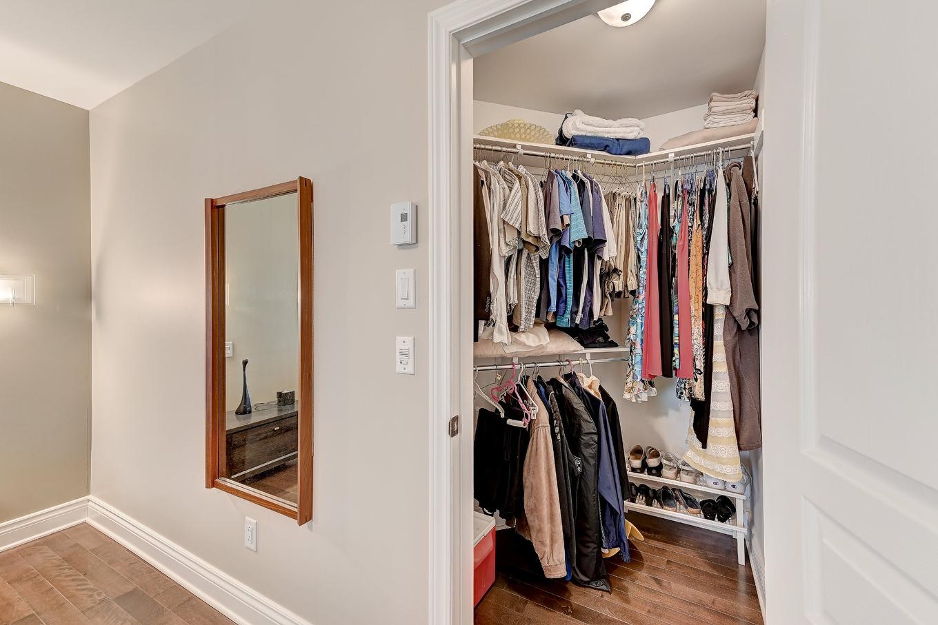 Chambre à coucher principale - 1-8235 Rue De Londres, Brossard, QC - Indoor With Storage