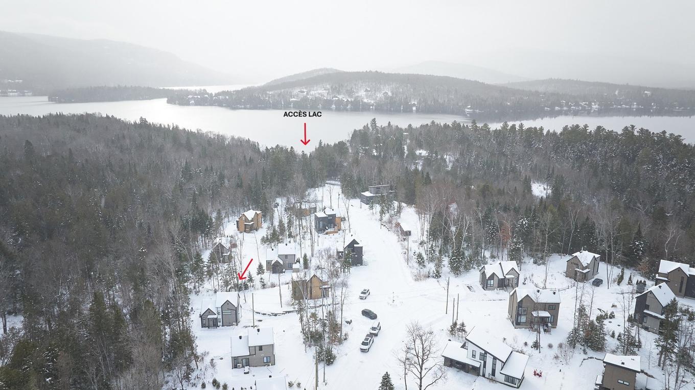Photo aérienne - 425Z Ch. Au Cap Blomidon, Saint-Donat, QC - Outdoor With Body Of Water With View