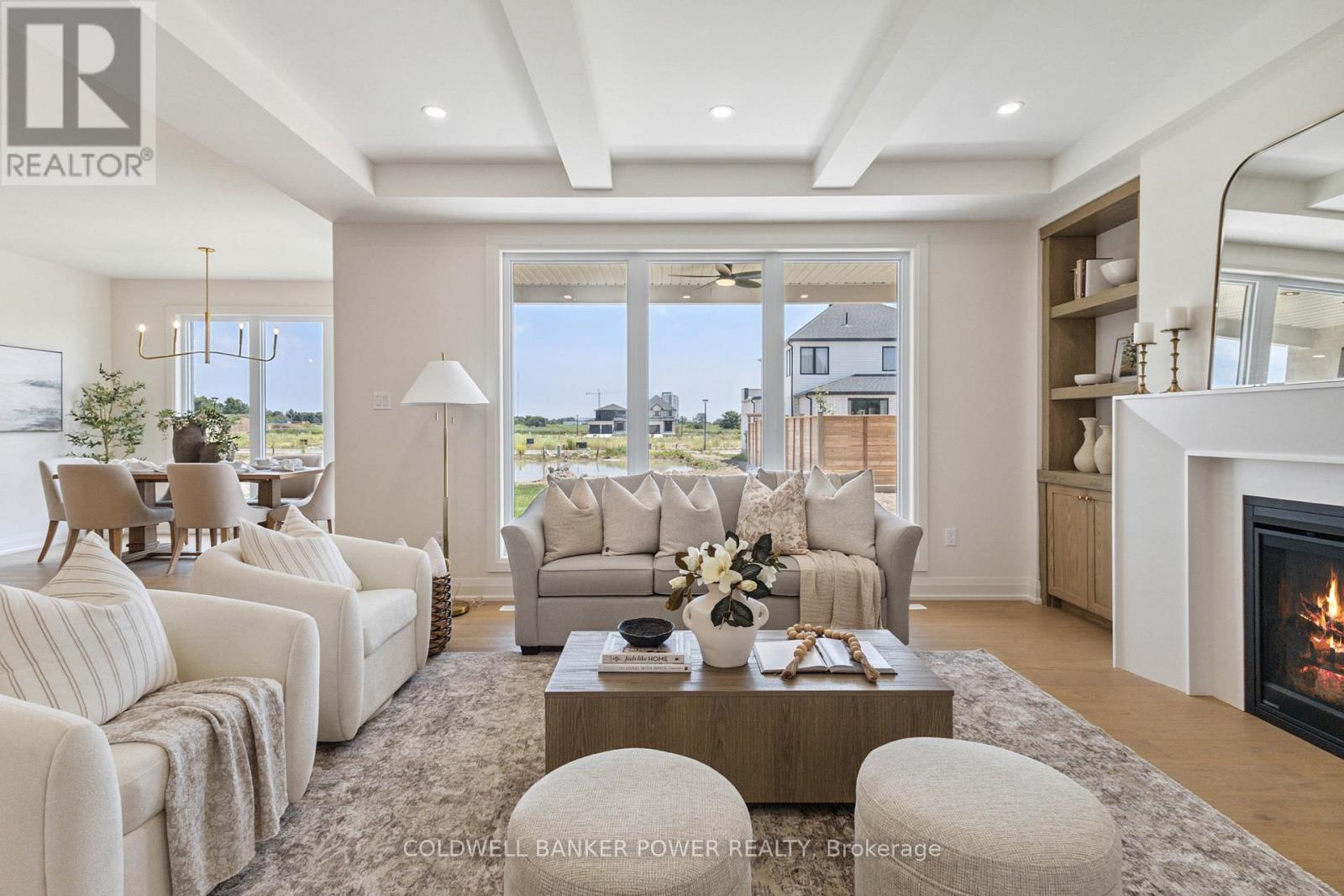 3147 Gillespie Trail, London South (South V), ON - Indoor Photo Showing Living Room With Fireplace