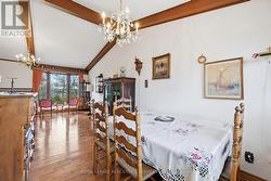 The Dining Area is Open Concept to Living Room -