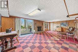 Expansive Recreation Room w/Woodburning Fireplace -