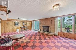 Expansive Recreation Room w/Woodburning Fireplace -