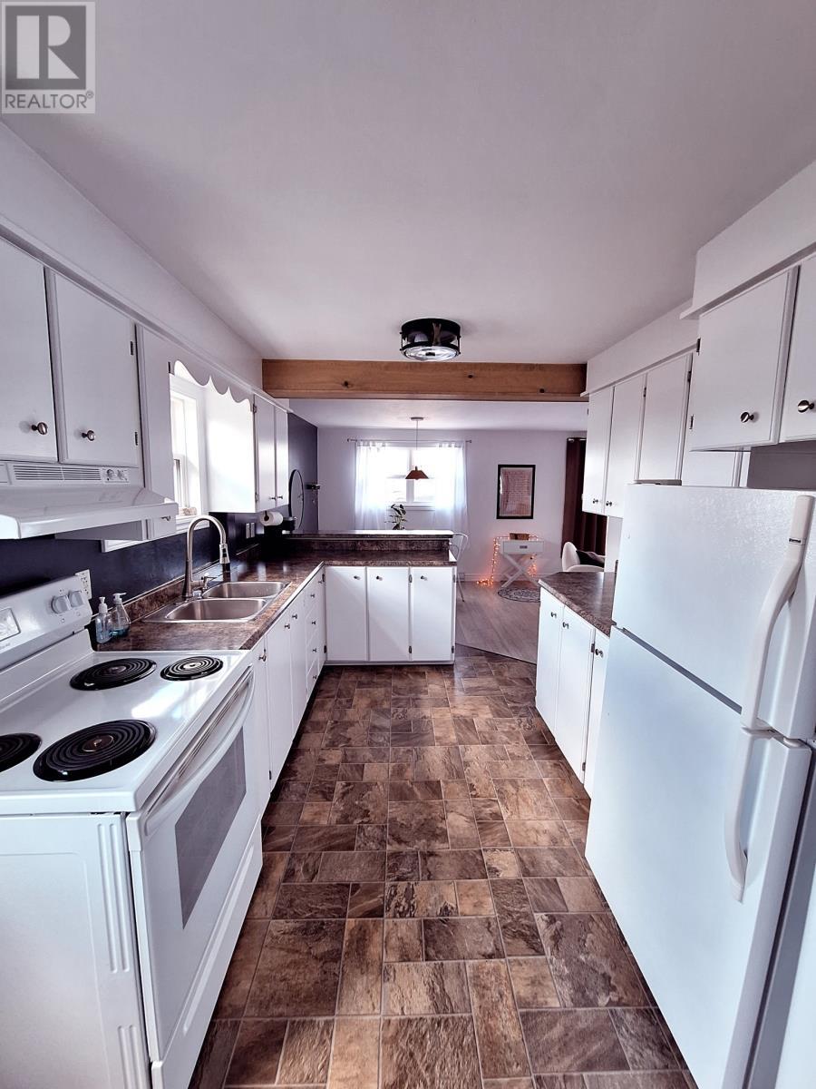 14 King Street, Grand Falls - Windsor, NL - Indoor Photo Showing Kitchen With Double Sink