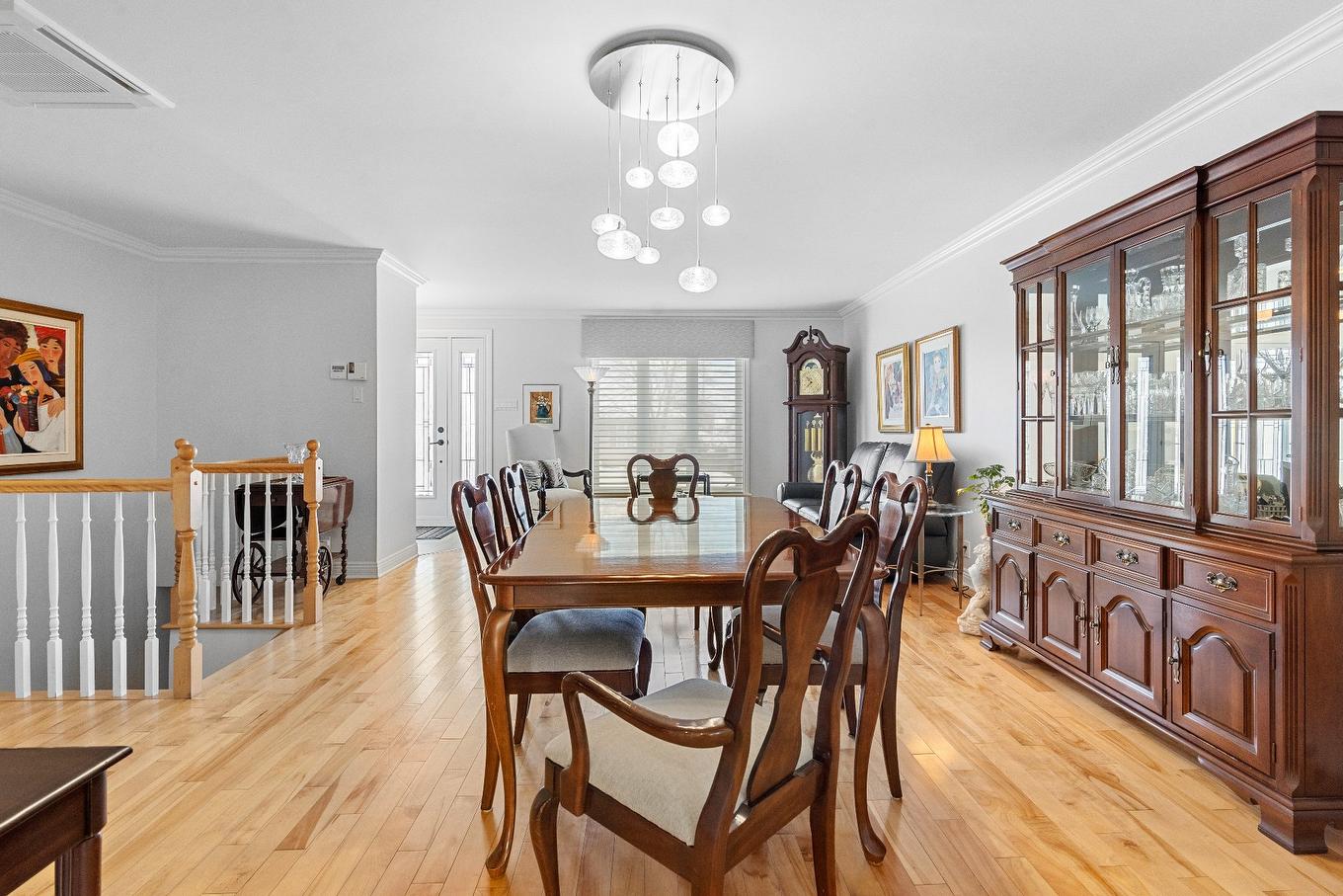 Salle à manger - 7568 Rue De La Sarcelle, Lévis (Les Chutes-De-La-Chaudière-Est), QC - Indoor Photo Showing Dining Room