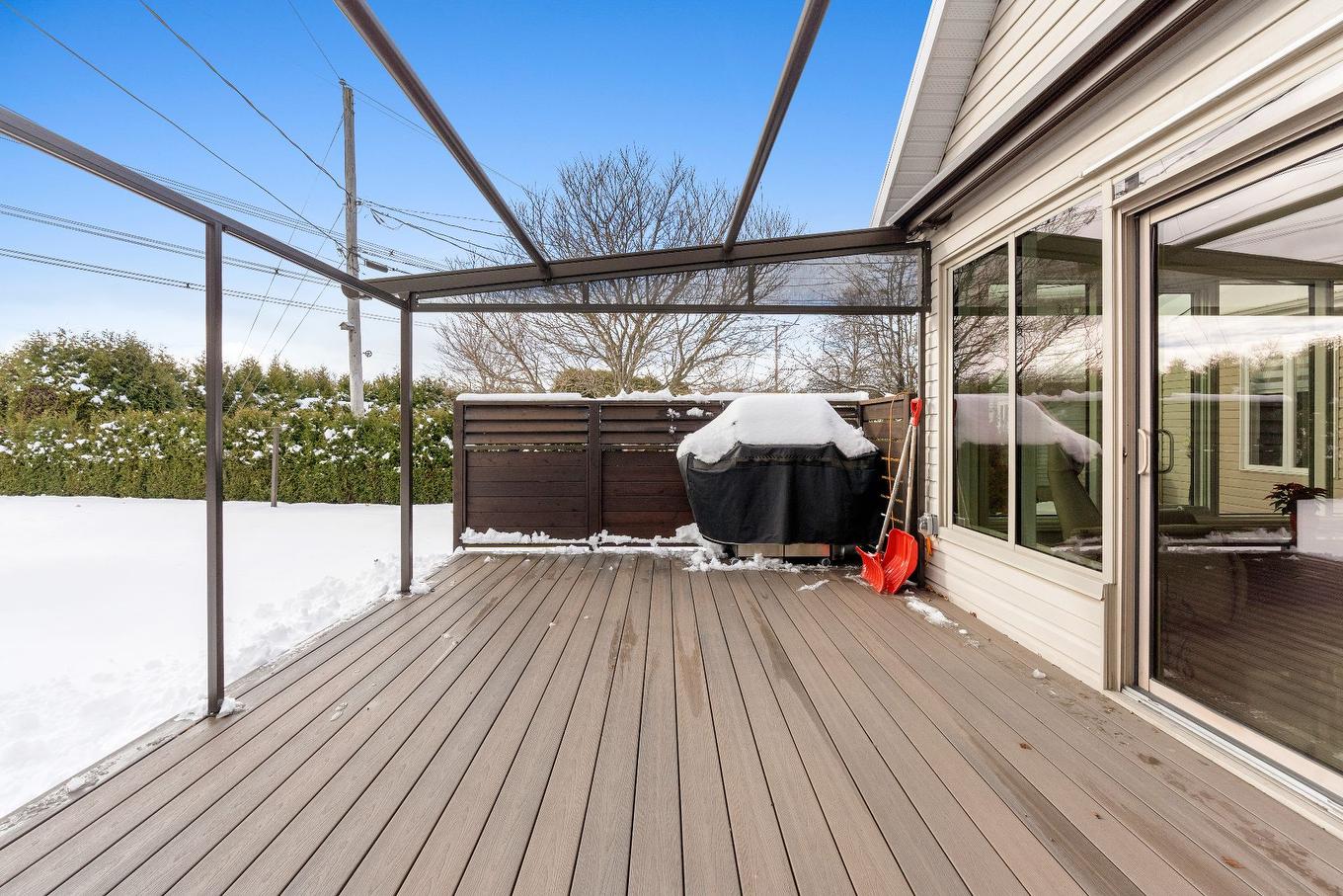 Terrasse - 7568 Rue De La Sarcelle, Lévis (Les Chutes-De-La-Chaudière-Est), QC - Outdoor With Deck Patio Veranda With Exterior