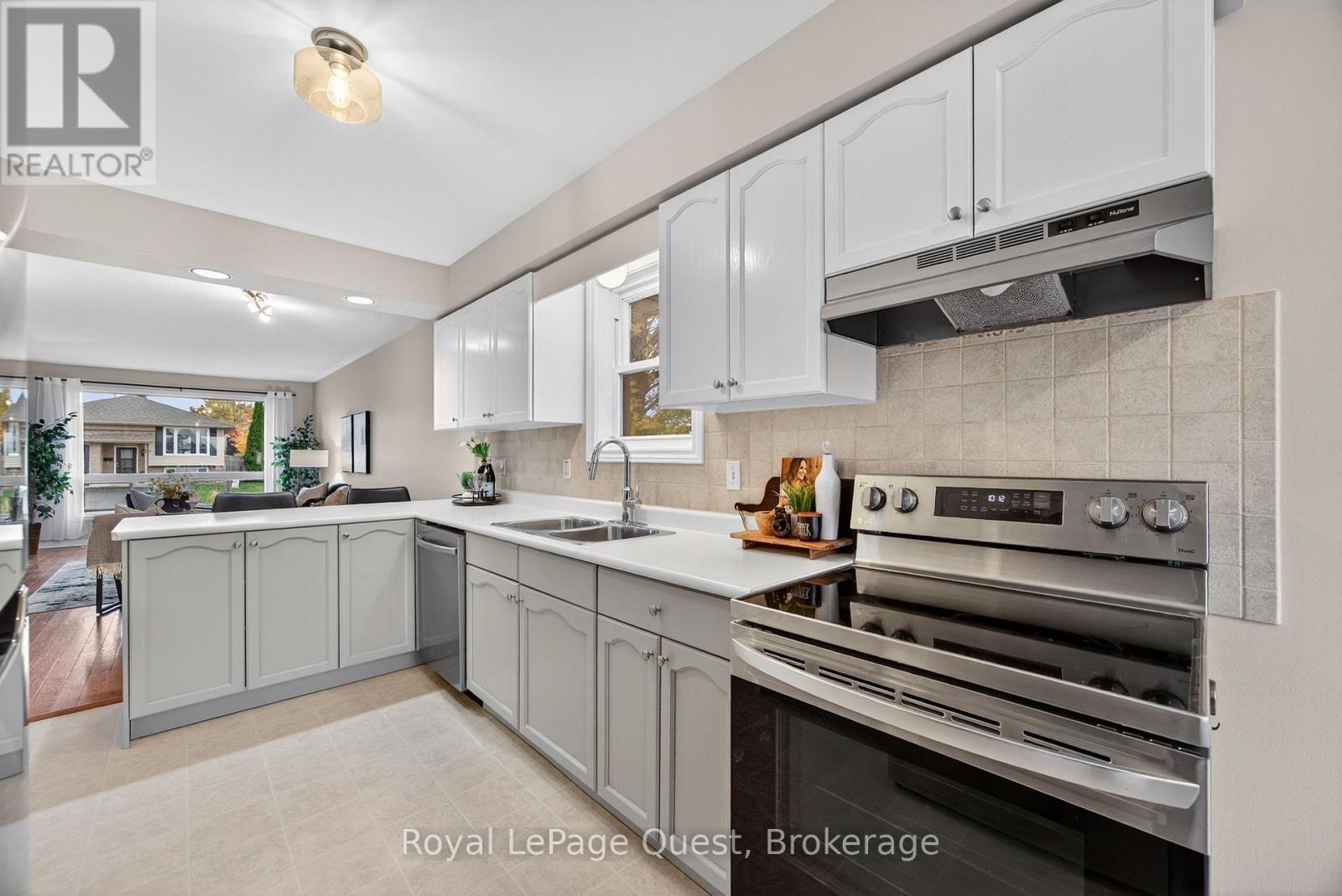 42 Jordon Crescent, Orillia, ON - Indoor Photo Showing Kitchen With Double Sink