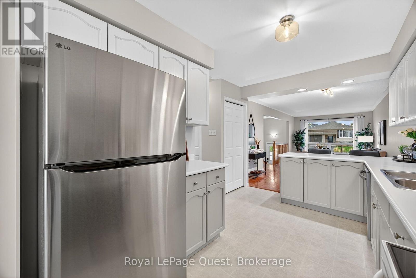 42 Jordon Crescent, Orillia, ON - Indoor Photo Showing Kitchen With Double Sink