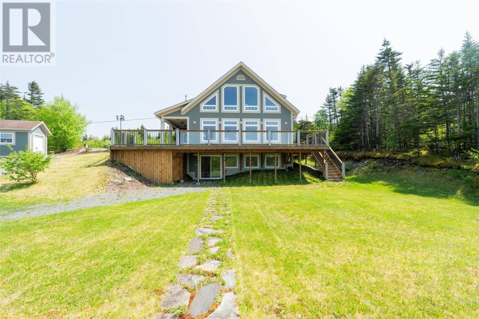 15 Amber Drive, Whitbourne, NL - Outdoor With Deck Patio Veranda