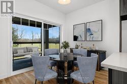 Virtually Staged-Dining Room -