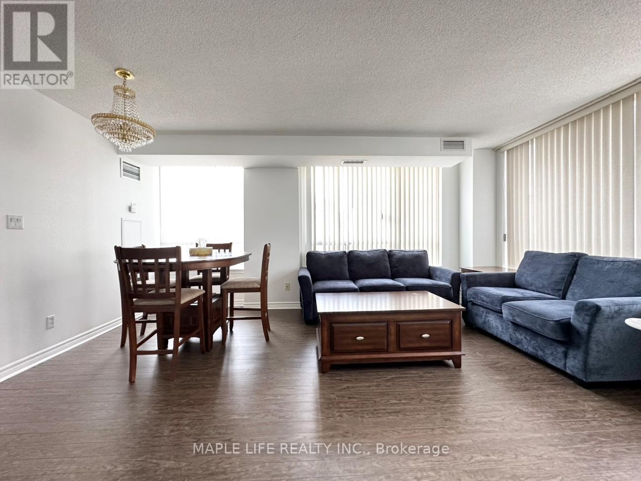 1604 - 1 Rean Drive, Toronto, ON - Indoor Photo Showing Living Room