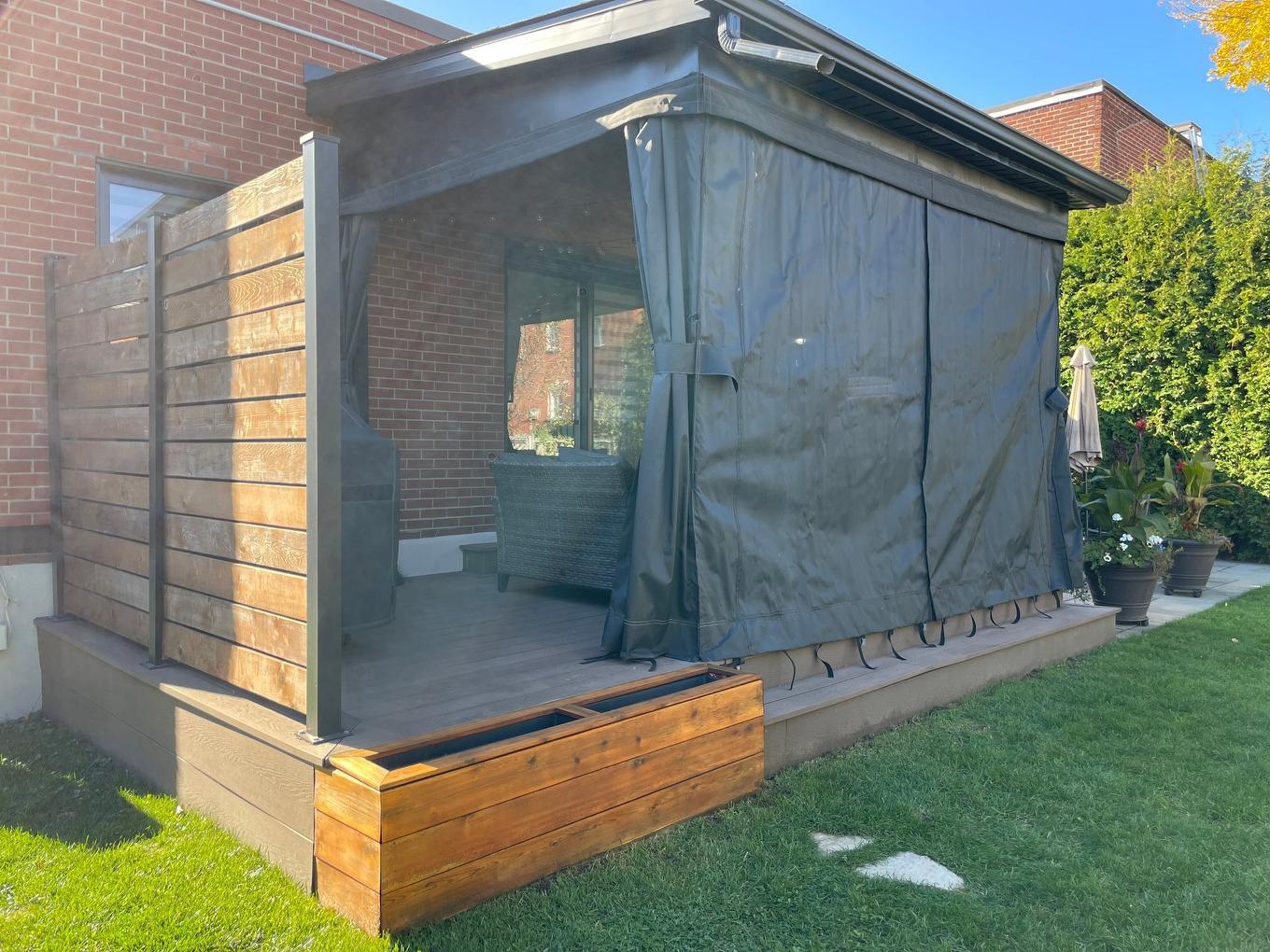 Cour - 9453 Rue Parthenais, Montréal (Villeray/Saint-Michel/Parc-Extension), QC - Outdoor With Exterior