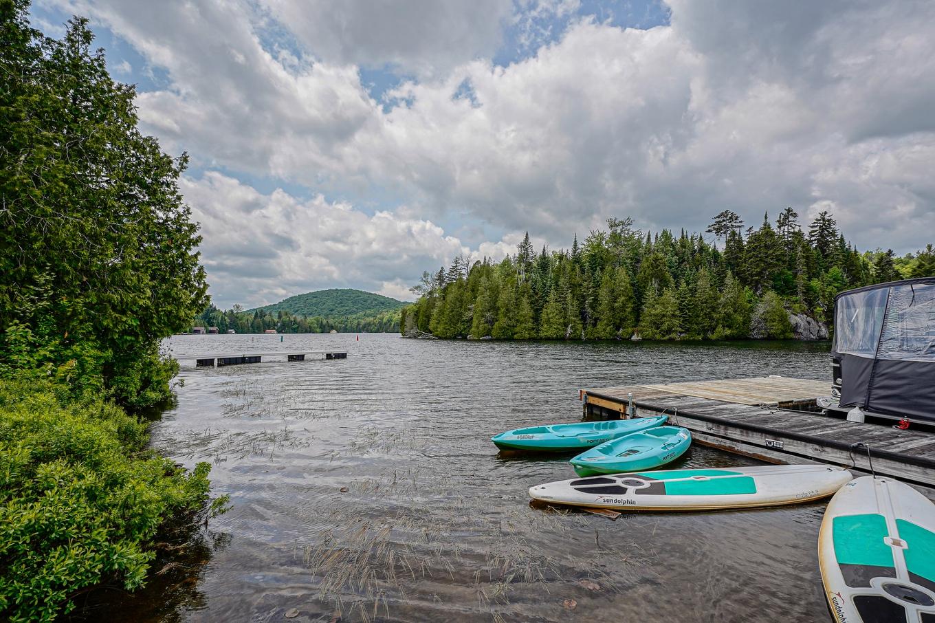 Exterior - 397 Ch. Du Village-Manitou, Ivry-Sur-Le-Lac, QC - Outdoor With Body Of Water With View