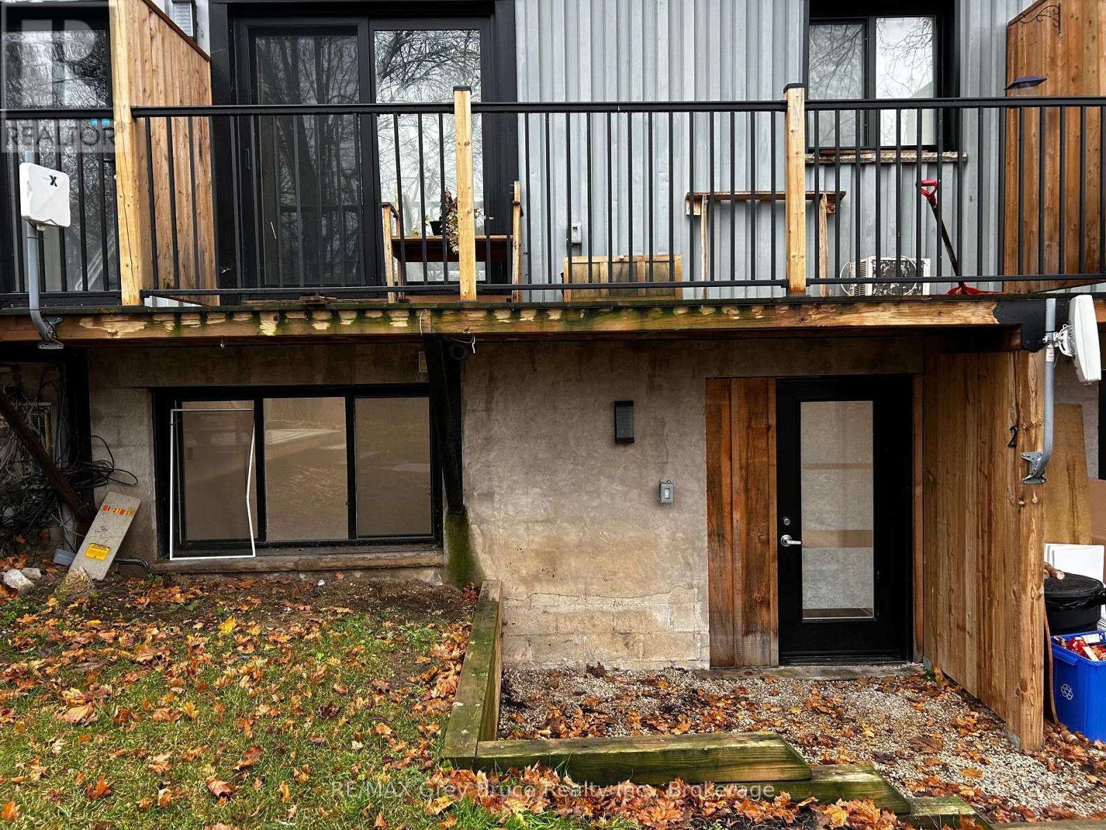 Back entrance. - Unit 2 - 39 1St Avenue S, Arran-Elderslie, ON