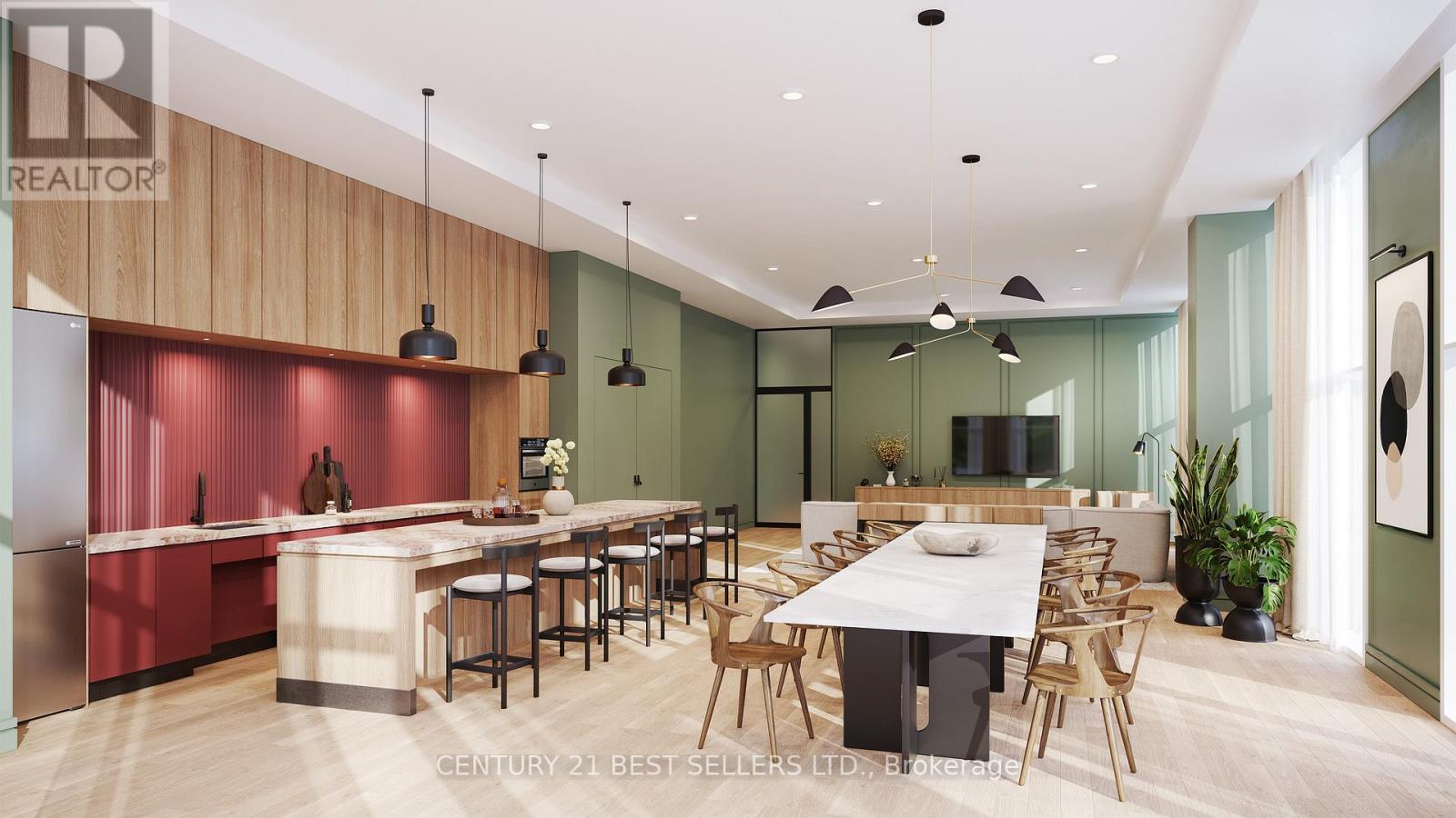 409 - 10 All Nations Drive, Brampton, ON - Indoor Photo Showing Dining Room