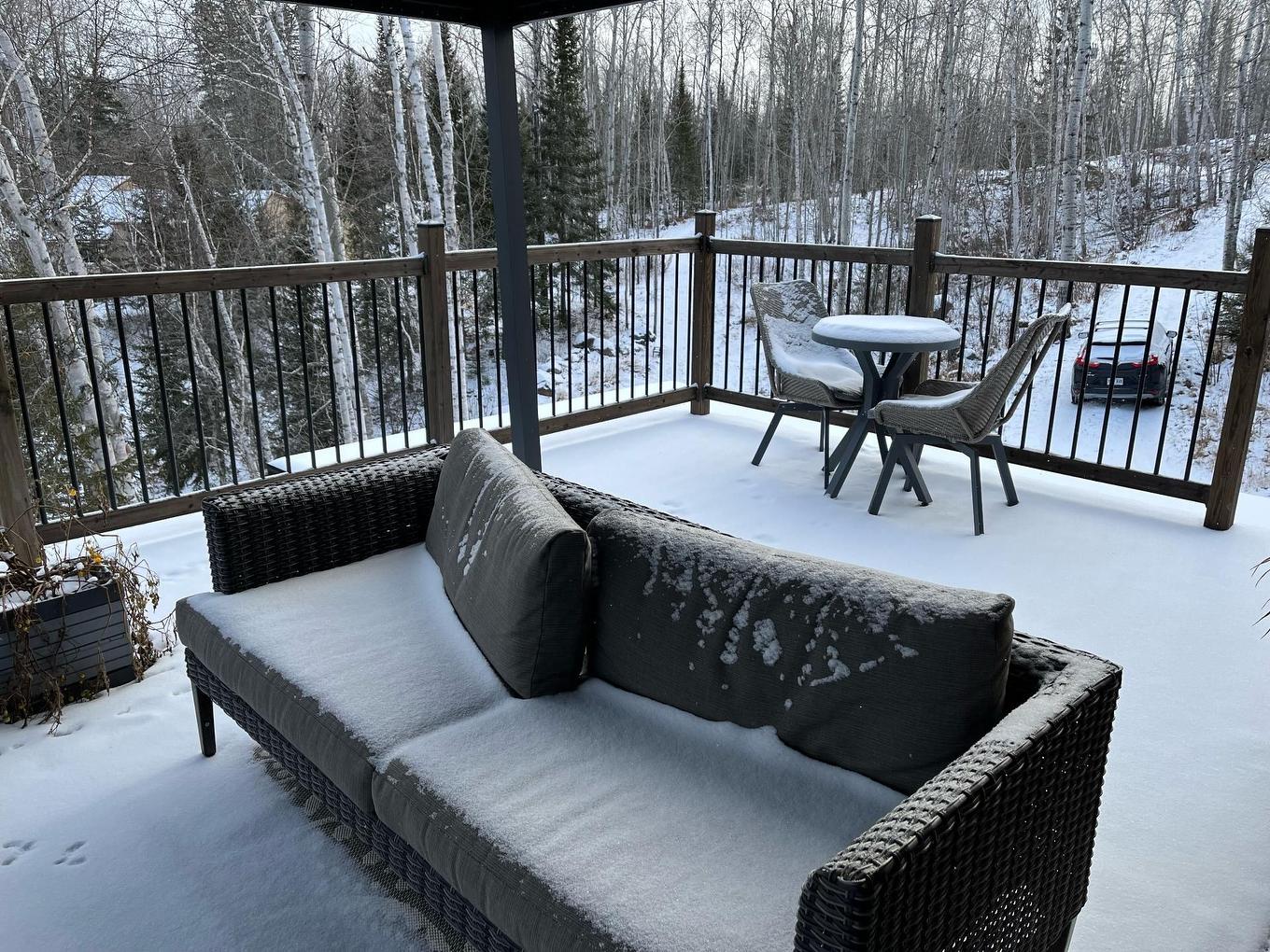 Terrasse - 1118 Ch. Des Collines, Rouyn-Noranda, QC - Outdoor With Exterior