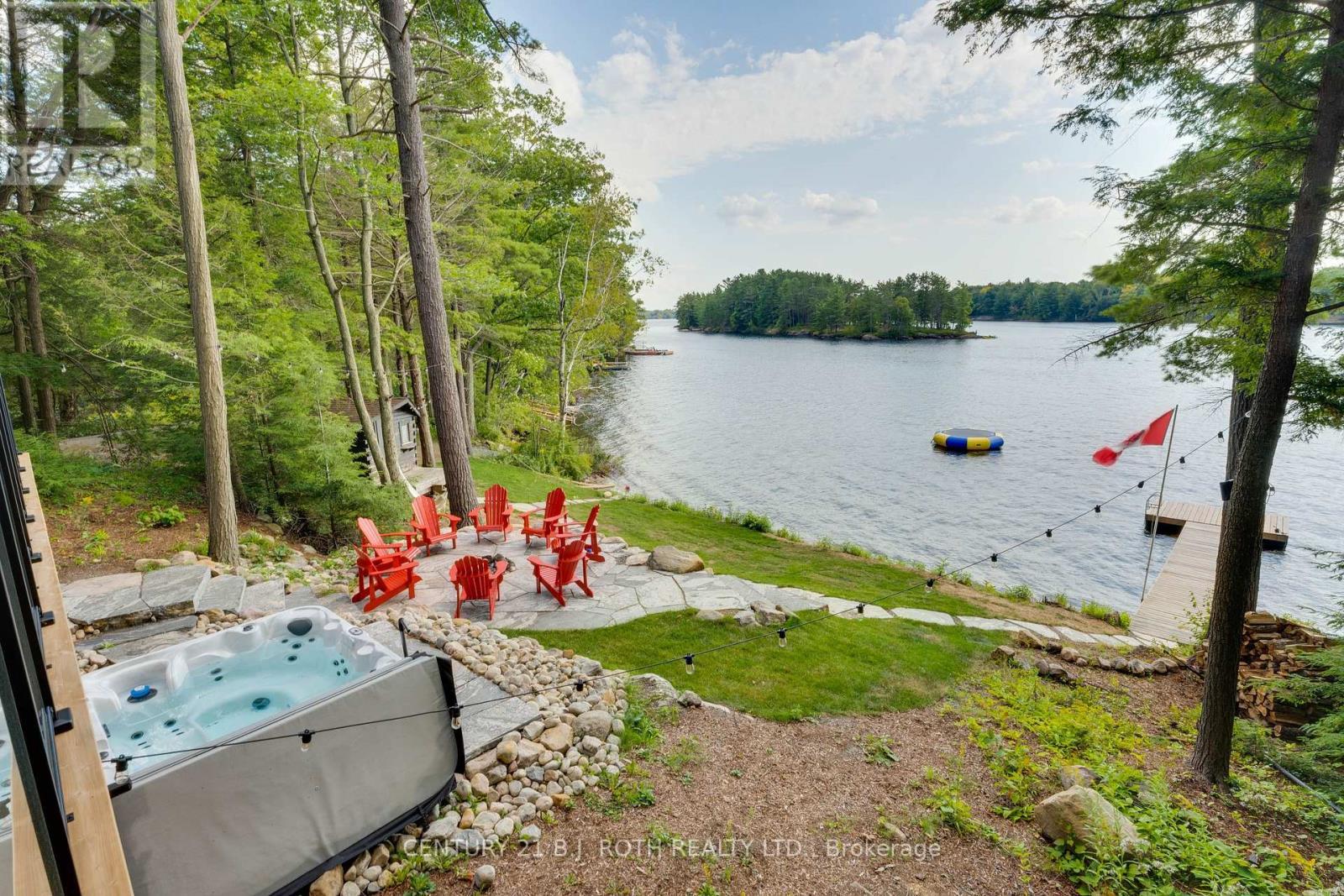 334 Stewart Lake Road, Georgian Bay, ON - Outdoor With Body Of Water With View